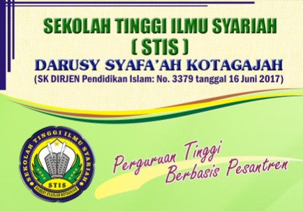 JADWAL PERKULIAHAN SEMESTER 2 (DUA) STIS DARUSY SYAFA’AH