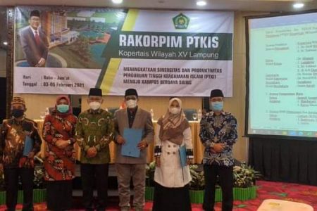 STIS Darusy Syafa’ah Lampung Tengah Ikuti Rakor KOPERTAIS XV Lampung