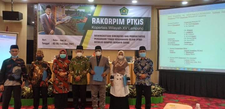 STIS Darusy Syafa’ah Lampung Tengah Ikuti Rakor KOPERTAIS XV Lampung