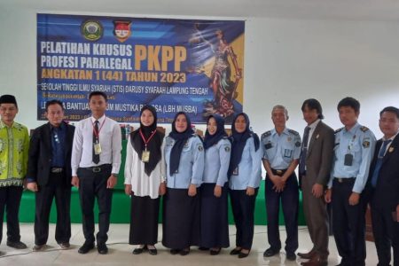 STISDA Lampung Tengah Gelar Pelatihan Khusus Profesi Paralegal