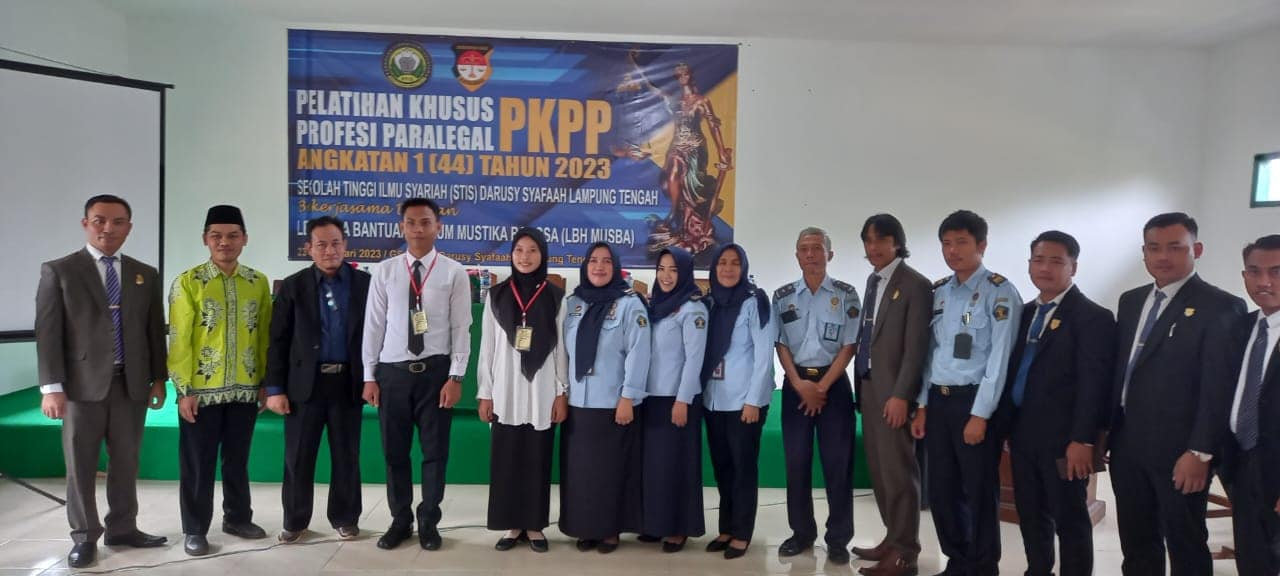 STISDA Lampung Tengah Gelar Pelatihan Khusus Profesi Paralegal