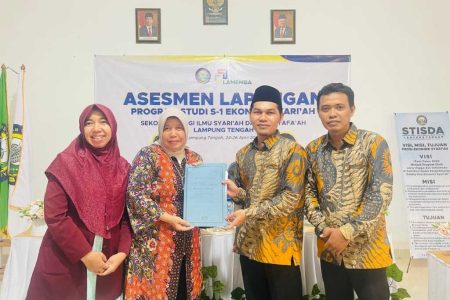 STISDA Lampung Tengah Gelar Asesmen Lapangan Prodi Ekonomi Syariah