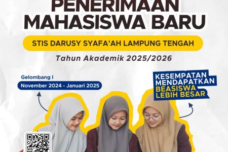 Gelombang 1 Telah Dibuka, STISDA Lampung Tengah  Siap Terima Mahasiswa Baru TA 2025 / 2026