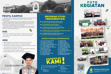 Lima (5) Program Studi STISDA Lampung Tengah  Siap Sambut Mahasiswa Baru 2025 / 2026